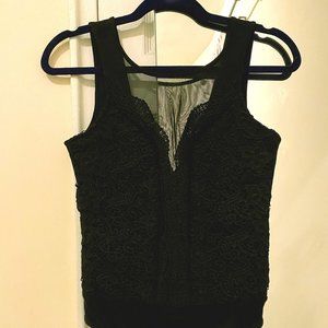 Lulu's Cali Cantina Black Lace Bodysuit